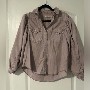 Free People denim top